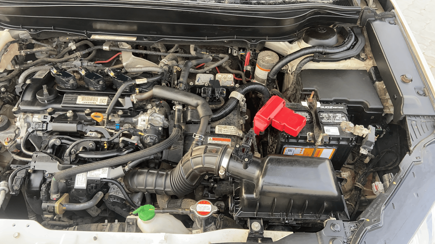2023 Maruti Grand Vitara ALPHA PLUS HYBRID ECVT, Hybrid, Automatic, 1,15,201 km, Engine View - Left