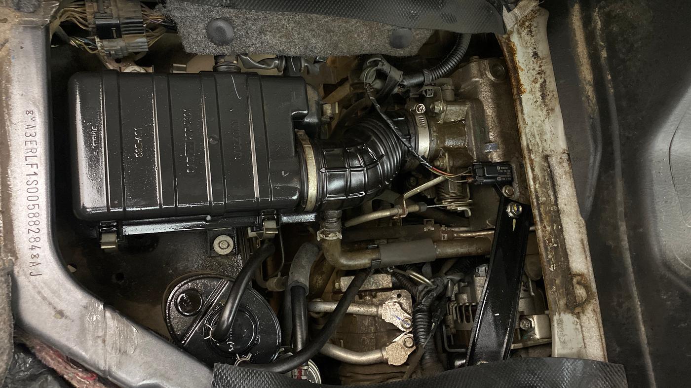 2018 Maruti Eeco 5 STR WITH A/C+HTR, Petrol, Manual, 75,826 km, Engine View - Right
