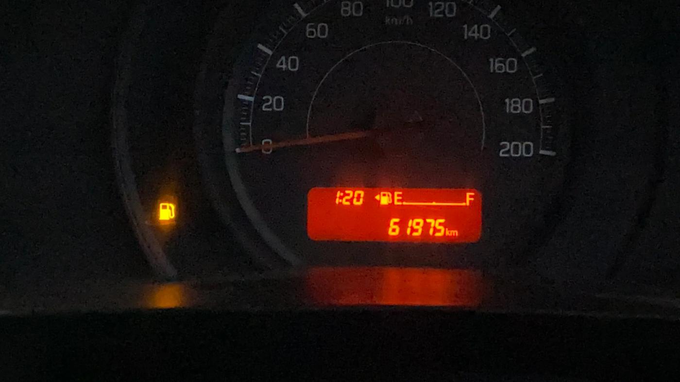 2020 Maruti Swift LXI, Petrol, Manual, 61,971 km, Odometer Image