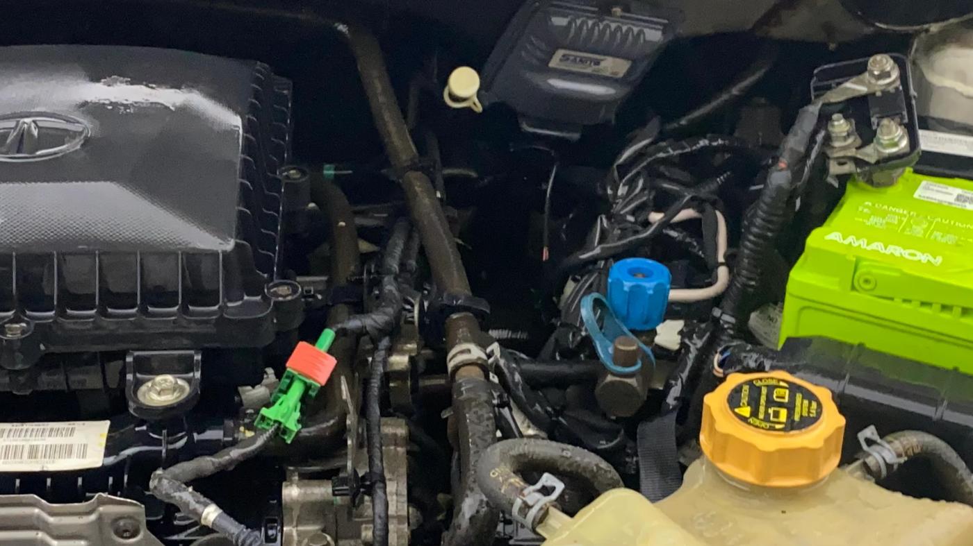 2019 Tata NEXON XM PETROL, CNG, Manual, 97,213 km, Engine View - Left
