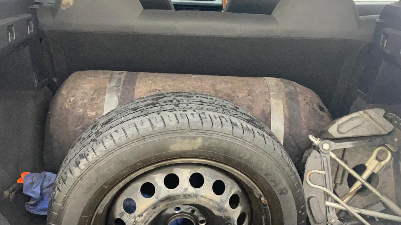 2019 Tata NEXON XM PETROL, CNG, Manual, 97,213 km, Boot Inside