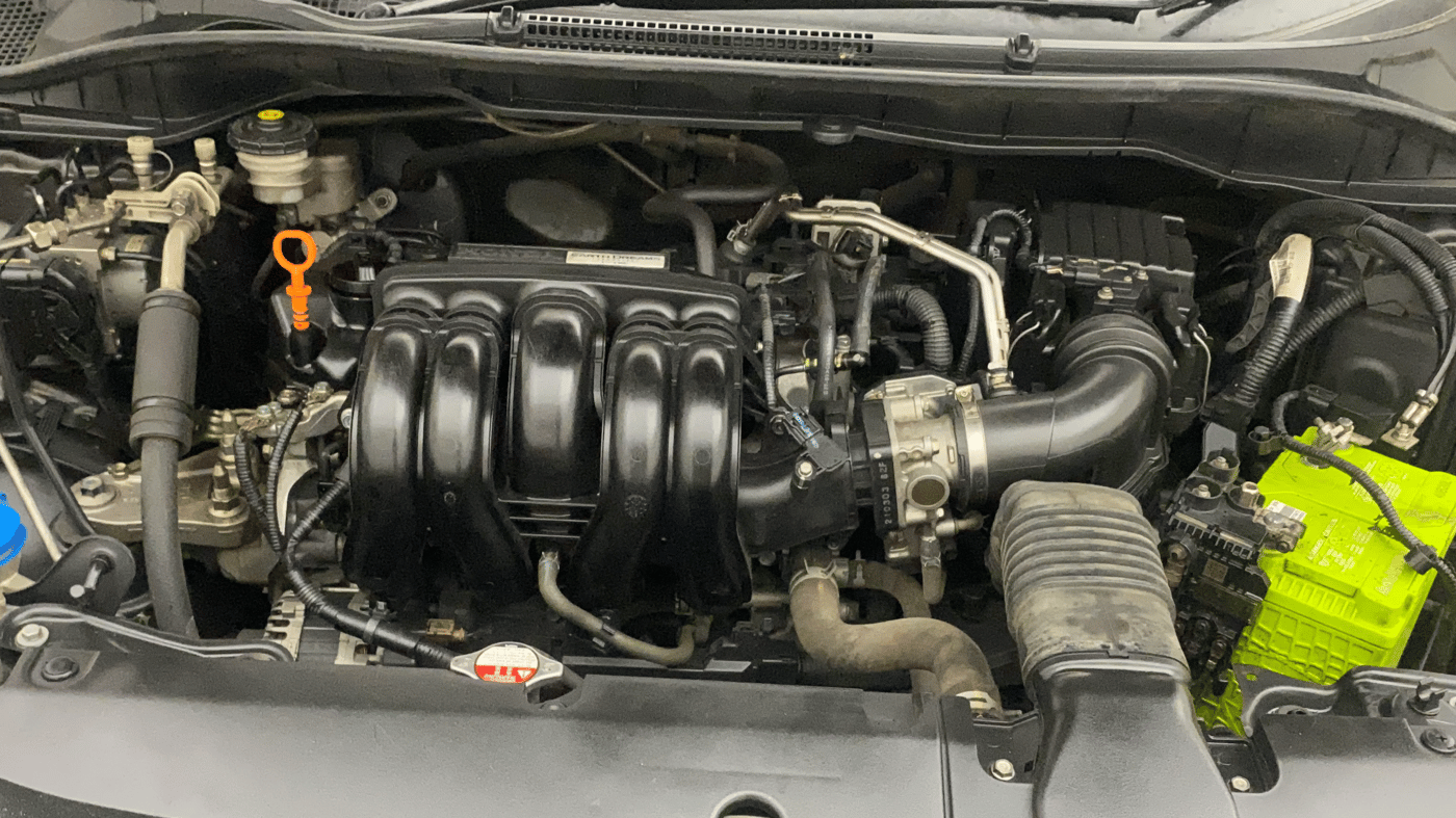 2021 Honda City 1.5L I-VTEC V CVT 5TH GEN, Petrol, Automatic, 1,20,704 km, Engine View