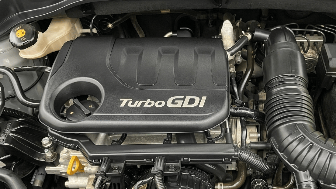 2020 KIA SONET HTK PLUS 1.0 DCT, Petrol, Automatic, 44,267 km, Engine View