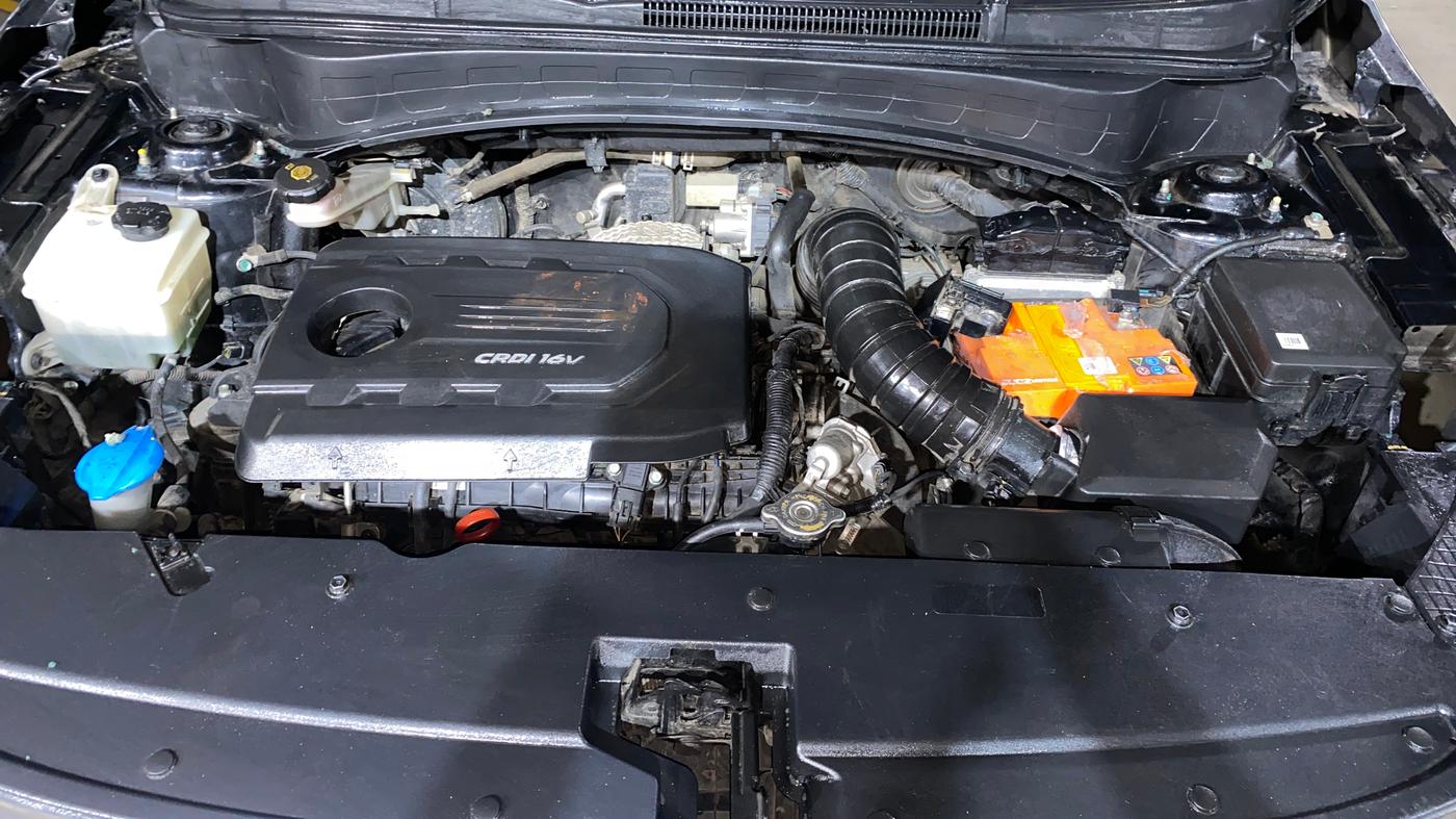 2019 KIA SELTOS HTX PLUS AT1.5 DIESEL, Diesel, Automatic, 65,248 km, Engine View