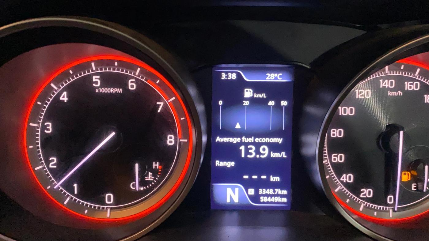 2023 Maruti Swift ZXI PLUS AMT DUAL TONE, Petrol, Automatic, 58,445 km, Odometer Image