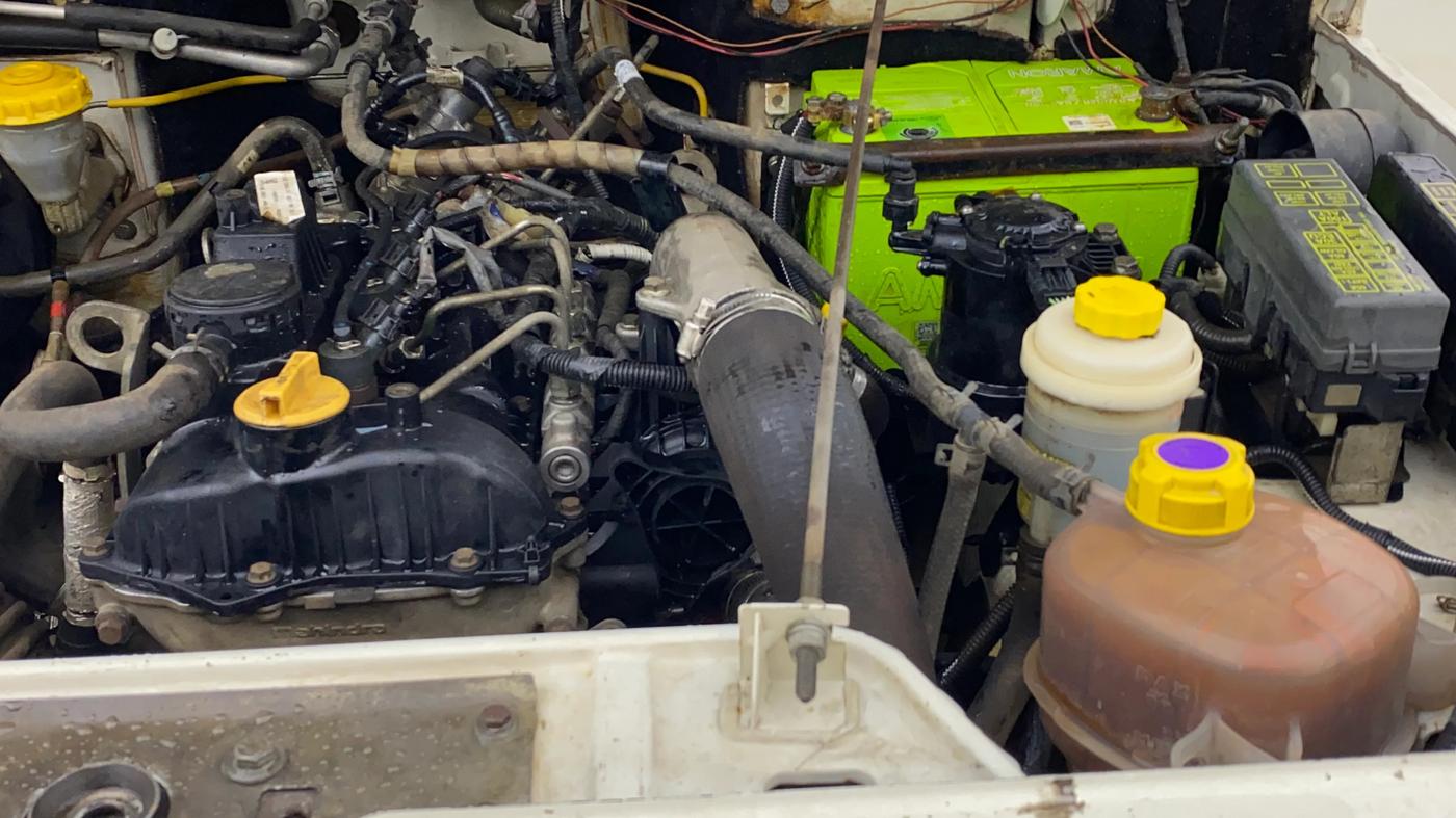2018 Mahindra Bolero POWER PLUS ZLX, Diesel, Manual, 60,760 km, Engine View - Left