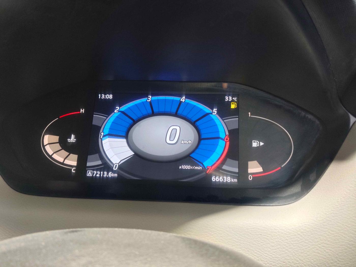 2021 Nissan MAGNITE XV TURBO, Petrol, Manual, 66,638 km, Odometer Image