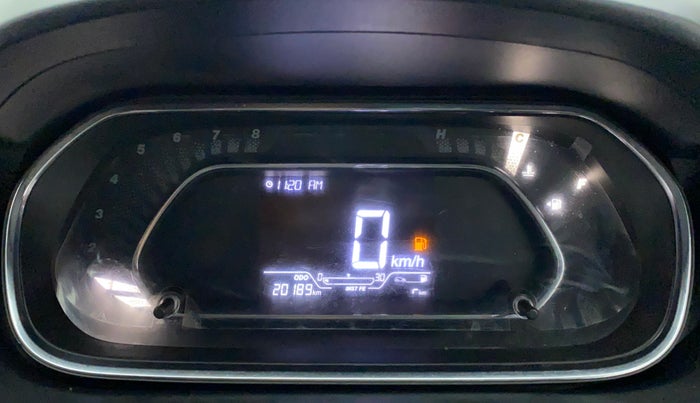2021 Tata Tiago XZ PLUS PETROL, Petrol, Manual, 20,189 km, Odometer Image