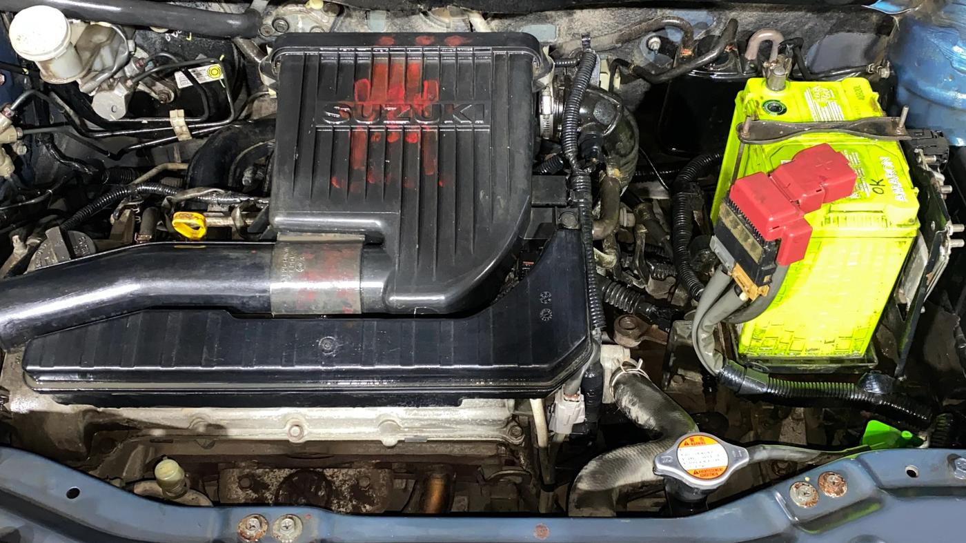 2013 Maruti Swift Dzire VXI, Petrol, Manual, 50,679 km, Engine View