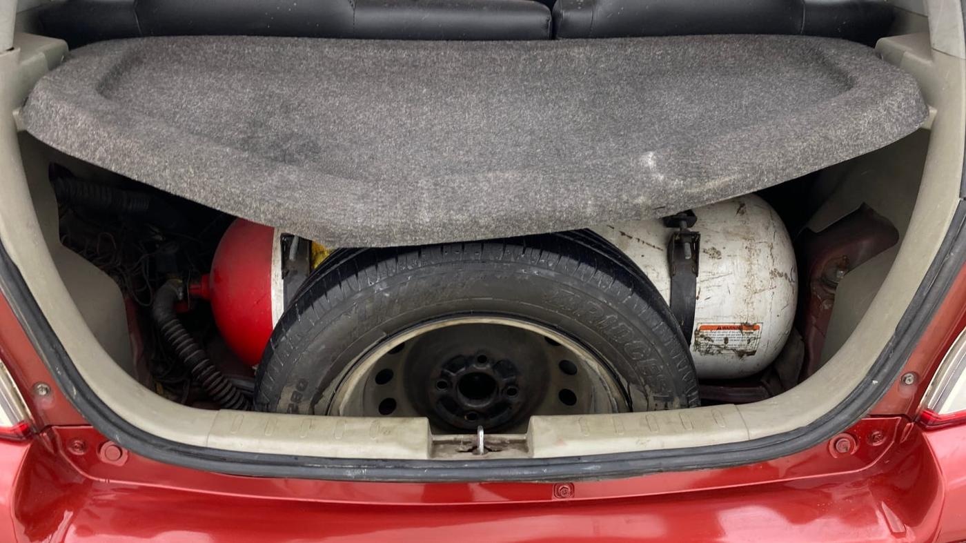 2015 Maruti Celerio VXI CNG, CNG, Manual, 94,564 km, Boot Inside