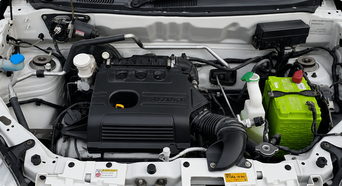 2017 Maruti Alto K10 VXI (O), Petrol, Manual, 1,22,161 km, Engine View