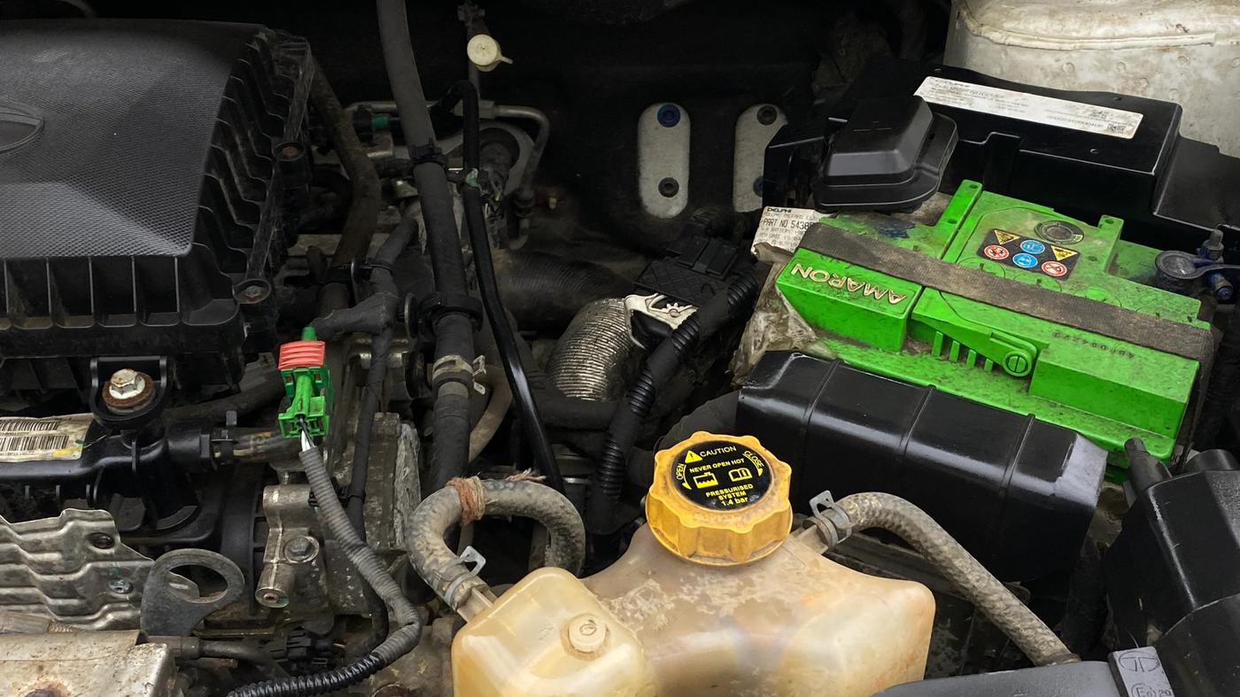2019 Tata NEXON XMA PETROL, Petrol, Automatic, 21,699 km, Engine View - Left
