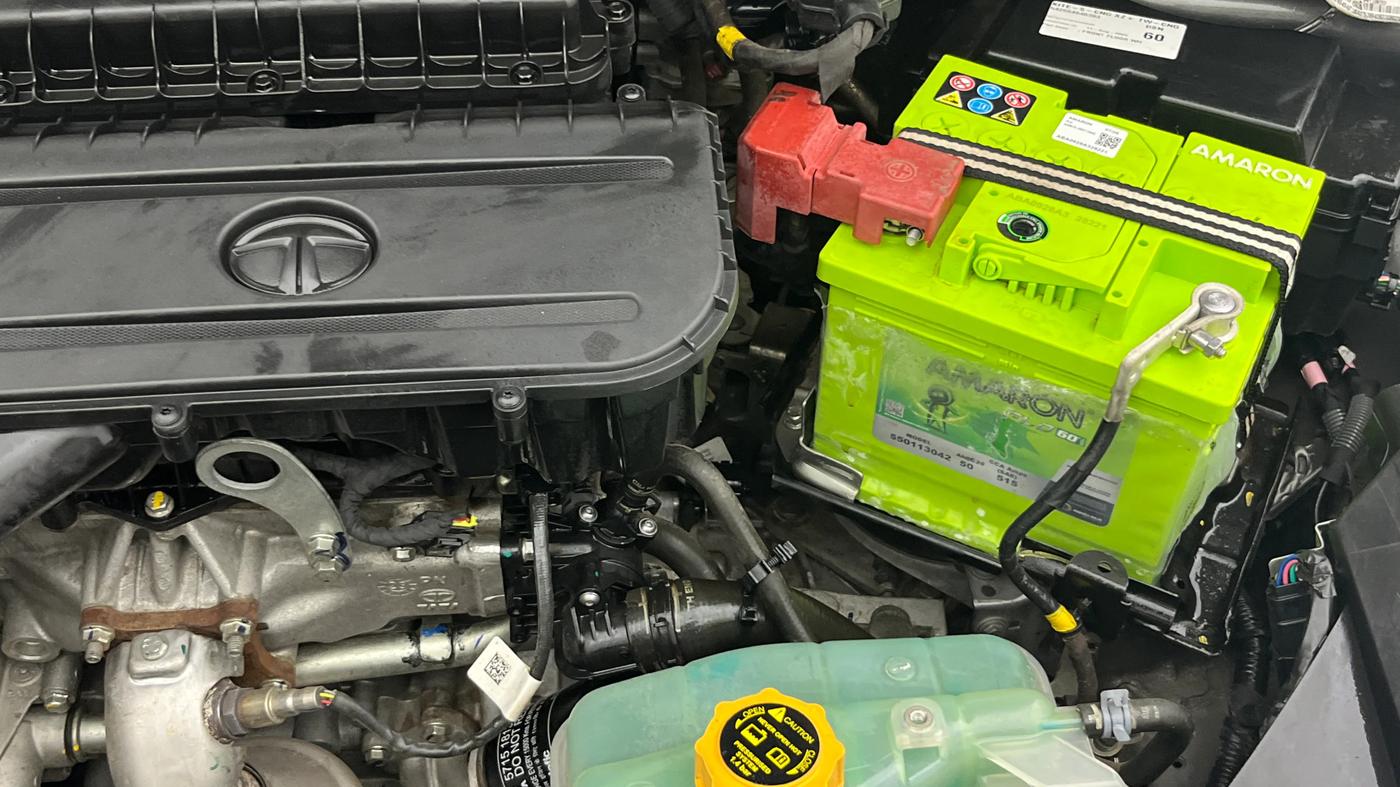 2023 Tata TIGOR XZ PLUS CNG, CNG, Manual, 25,571 km, Engine View - Left