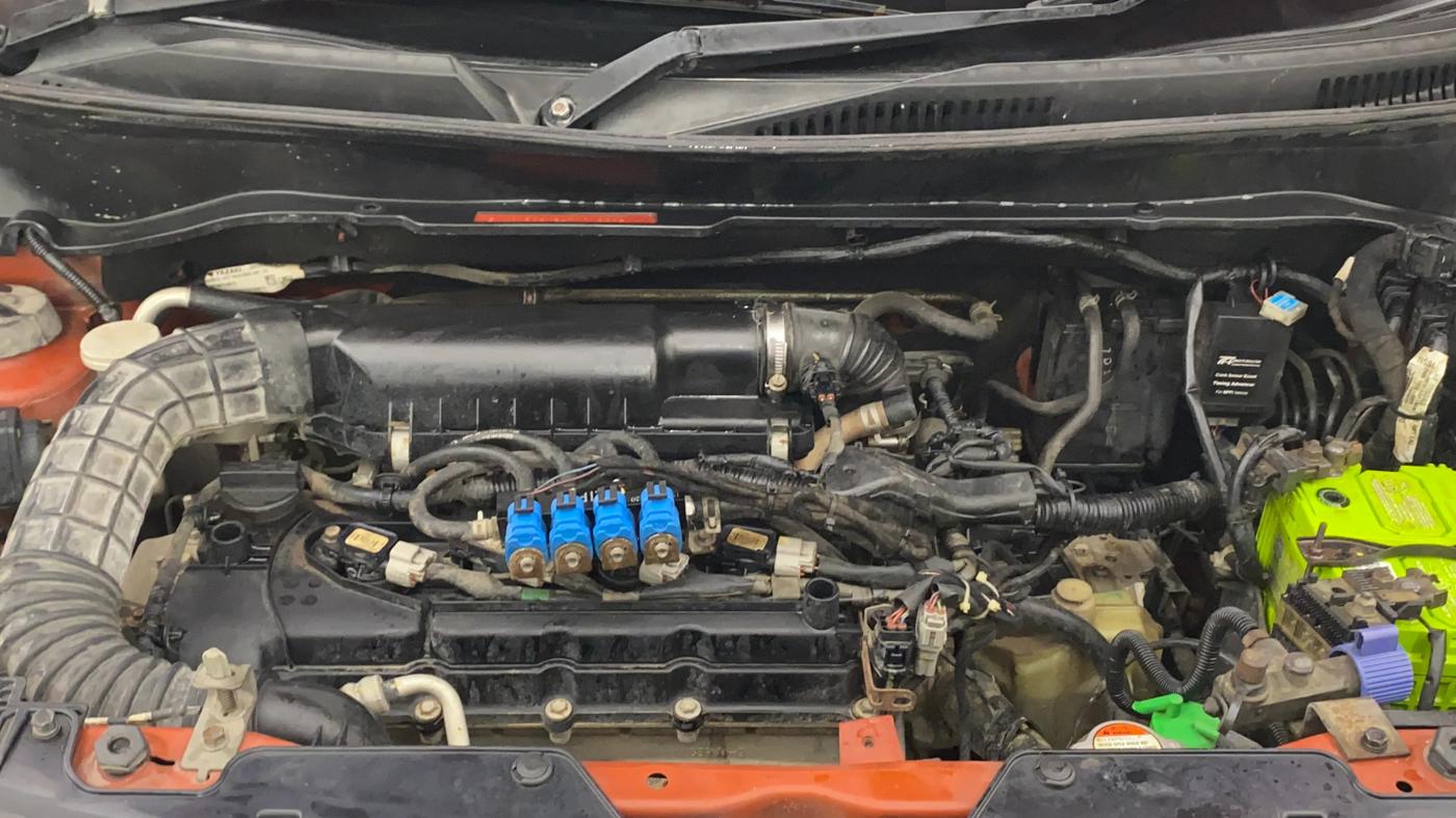 2017 Maruti IGNIS ZETA 1.2 AMT, CNG, Automatic, 1,28,019 km, Engine View