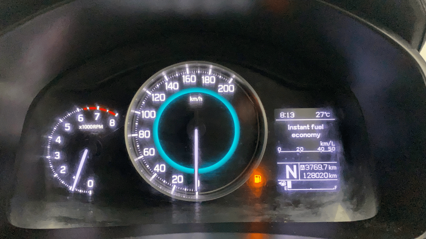 2017 Maruti IGNIS ZETA 1.2 AMT, CNG, Automatic, 1,28,019 km, Odometer Image