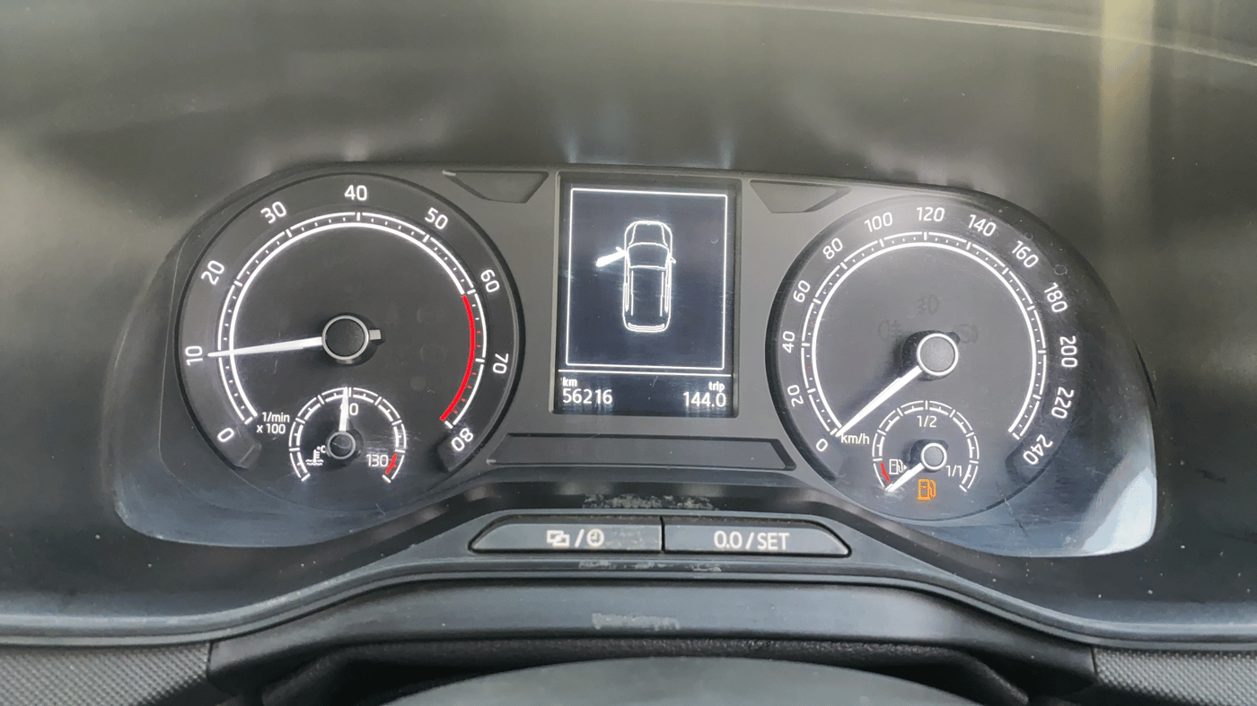 2023 Skoda KUSHAQ Active plus 1.0 TSI , Petrol, Manual, 56,207 km, Odometer Image