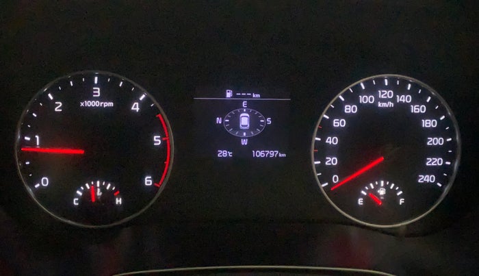2019 KIA SELTOS HTX 1.5 DIESEL, Diesel, Manual, 1,06,763 km, Odometer Image