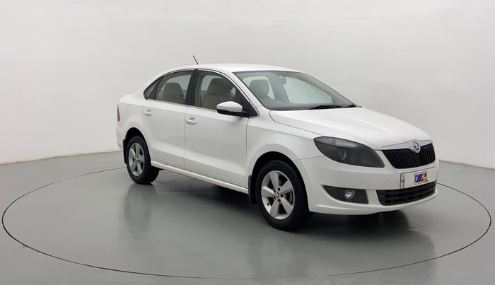 2016 Skoda Rapid AMBITION 1.6 MPFI MT, Petrol, Manual, 48,477 km, Right Front Diagonal