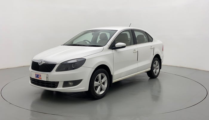 2016 Skoda Rapid AMBITION 1.6 MPFI MT, Petrol, Manual, 48,477 km, Left Front Diagonal