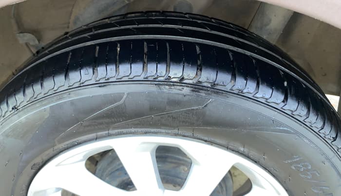 2018 Hyundai Verna 1.6 EX VTVT AT, Petrol, Automatic, 59,783 km, Left Rear Tyre Tread