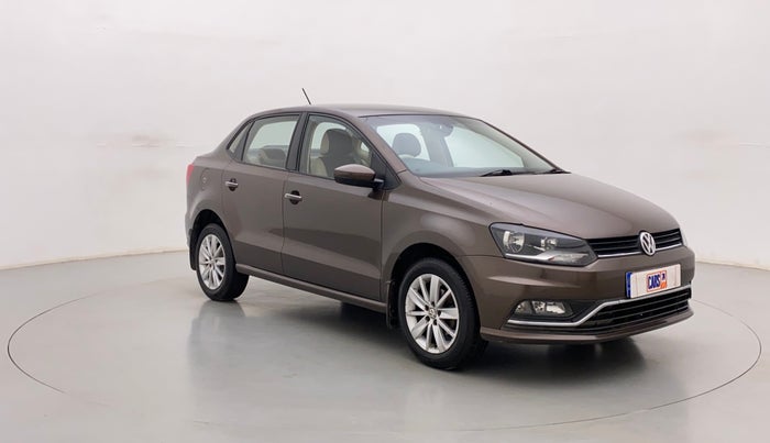 2016 Volkswagen Ameo HIGHLINE1.2L, Petrol, Manual, 99,101 km, Right Front Diagonal