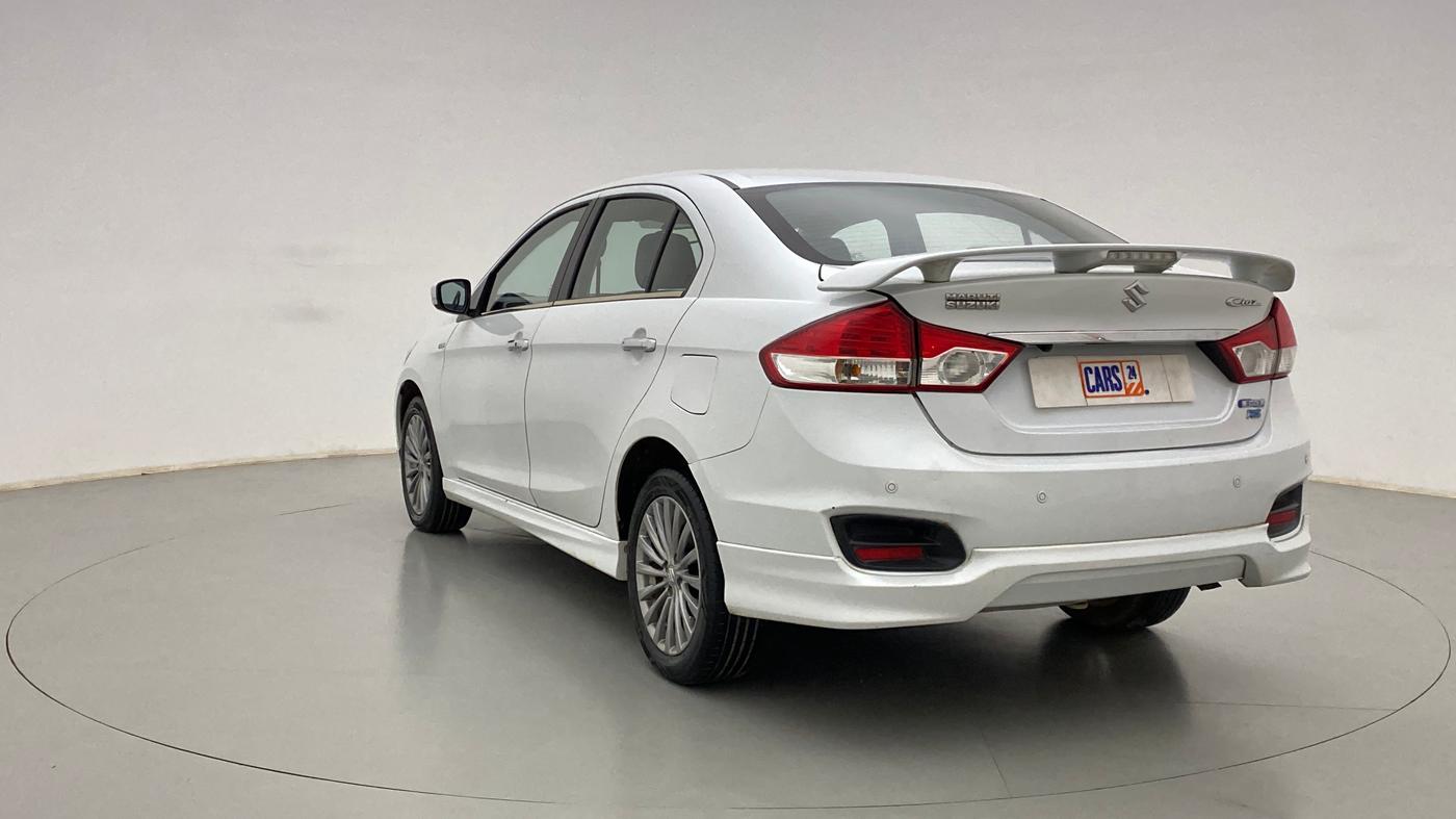 2016 Maruti Ciaz ZDI+ SHVS RS MT, Diesel, Manual, 95,195 km, Left Back Diagonal