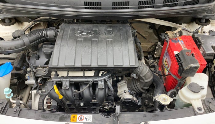 2018 Hyundai Grand i10 SPORTZ (O) 1.2 KAPPA VTVT, Petrol, Manual, 53,226 km, Open Bonet