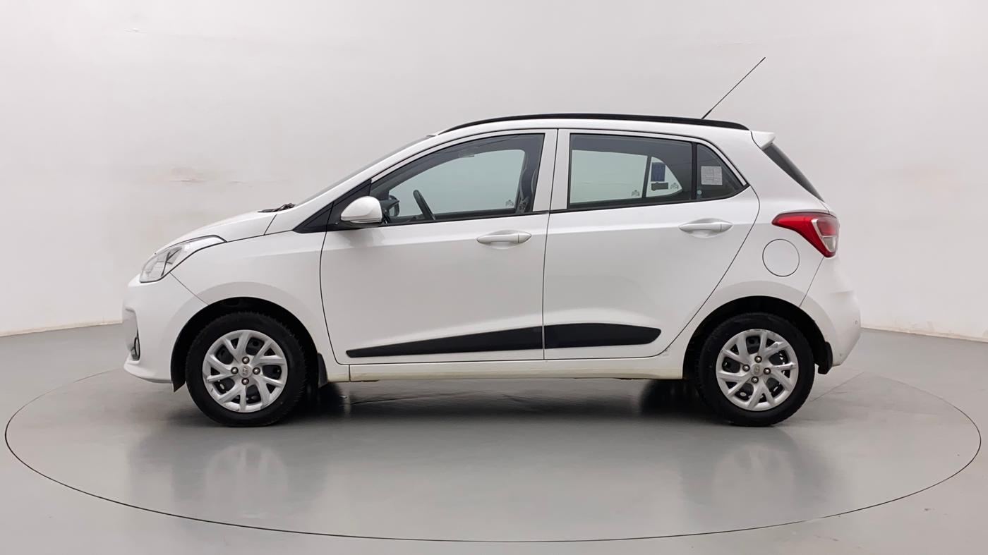 2018 Hyundai Grand i10 SPORTZ (O) 1.2 KAPPA VTVT, Petrol, Manual, 53,226 km, Left Side
