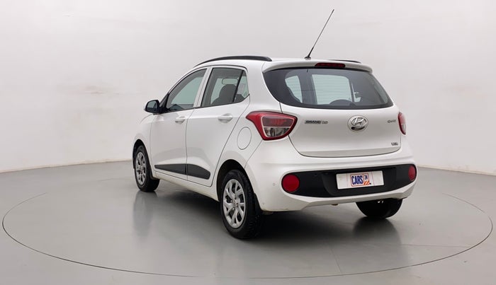 2018 Hyundai Grand i10 SPORTZ (O) 1.2 KAPPA VTVT, Petrol, Manual, 53,226 km, Left Back Diagonal
