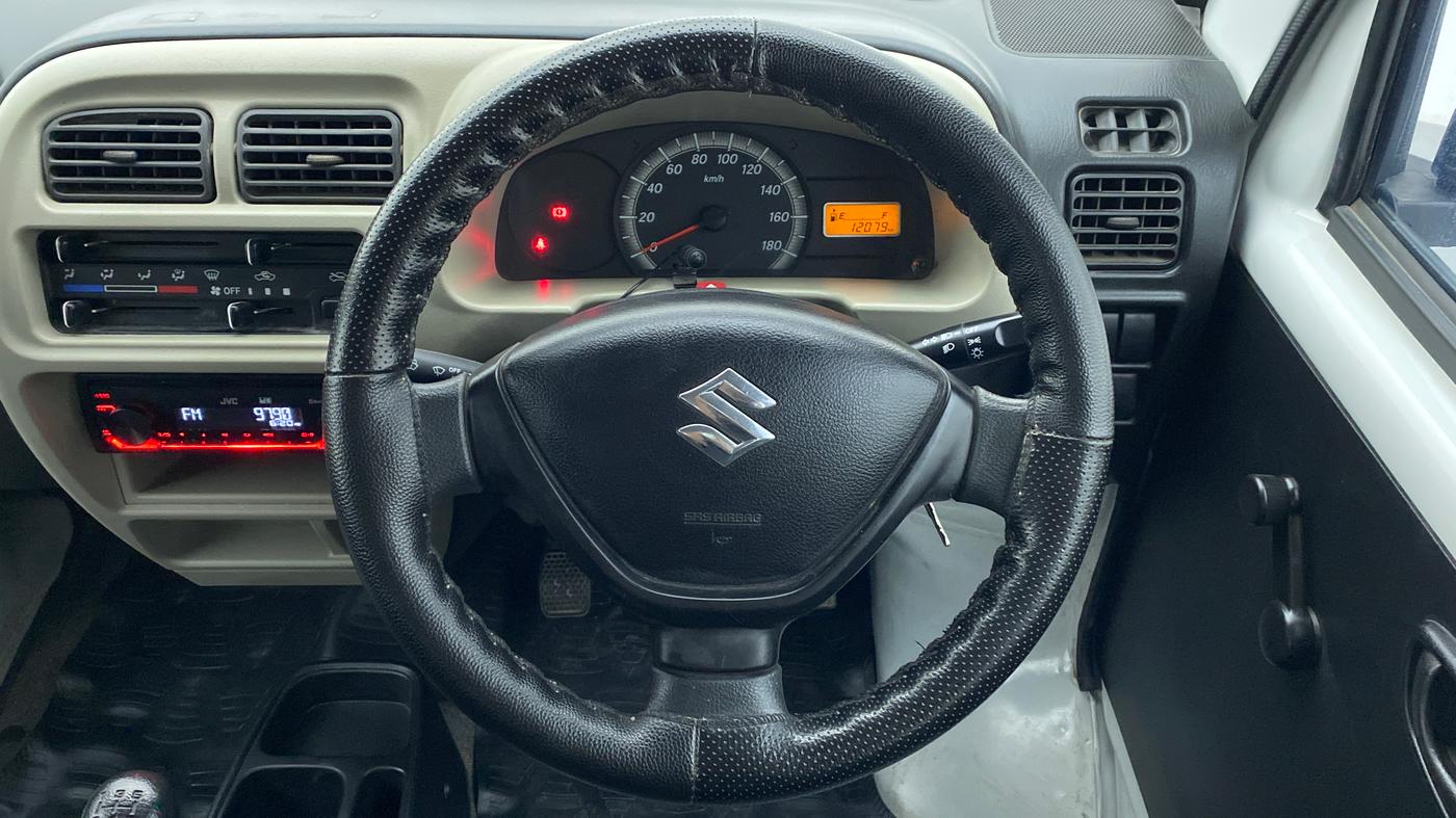 2021 Maruti Eeco 5 STR WITH AC PLUSHTR, Petrol, Manual, 12,148 km, Steering Wheel Close Up