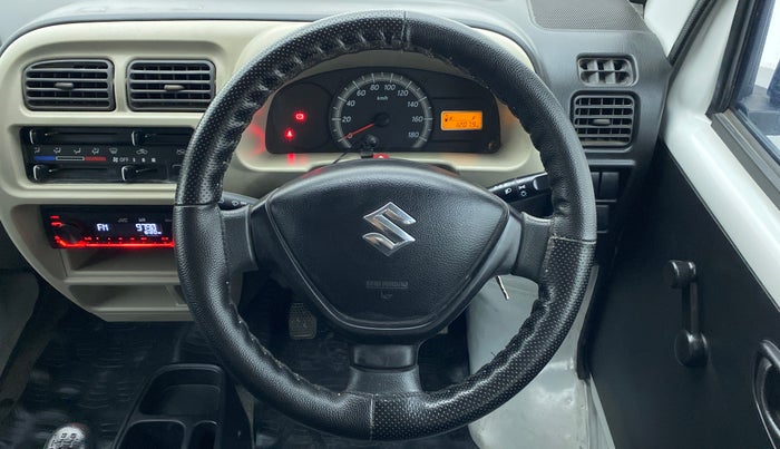 2021 Maruti Eeco 5 STR WITH AC PLUSHTR, Petrol, Manual, 12,148 km, Steering Wheel Close Up