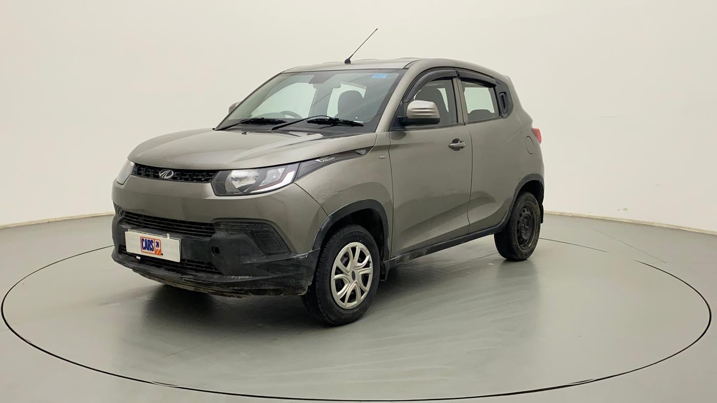 2016 Mahindra Kuv100 K4 6 STR, Petrol, Manual, 18,437 km, Left Front Diagonal
