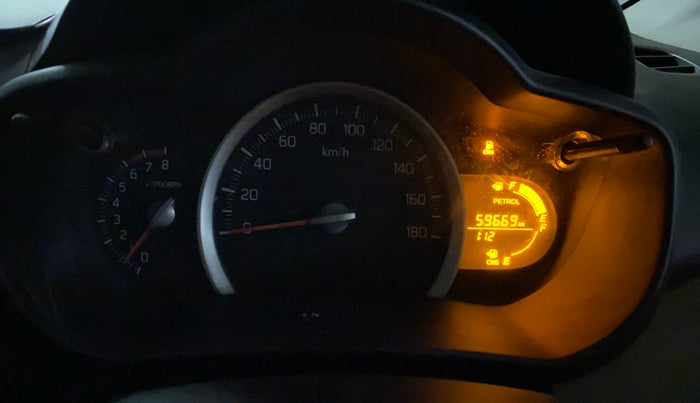 2017 Maruti Celerio VXI CNG, CNG, Manual, 59,660 km, Odometer Image