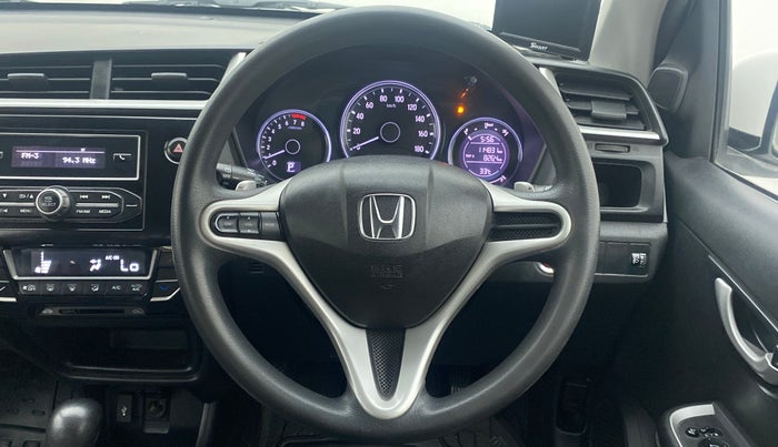 2016 Honda BR-V 1.5L I-VTEC V CVT, Petrol, Automatic, 1,14,962 km, Steering Wheel Close Up