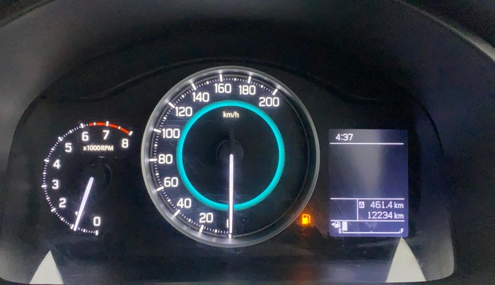 2019 Maruti IGNIS ZETA 1.2, Petrol, Manual, 12,233 km, Odometer Image