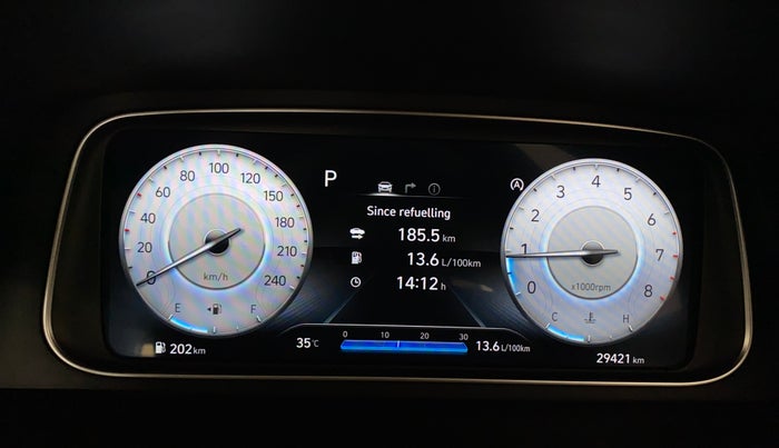 2023 Hyundai ALCAZAR 1.5 SIGNATURE (O) TURBO DCT 7, Petrol, Automatic, 29,417 km, Odometer Image