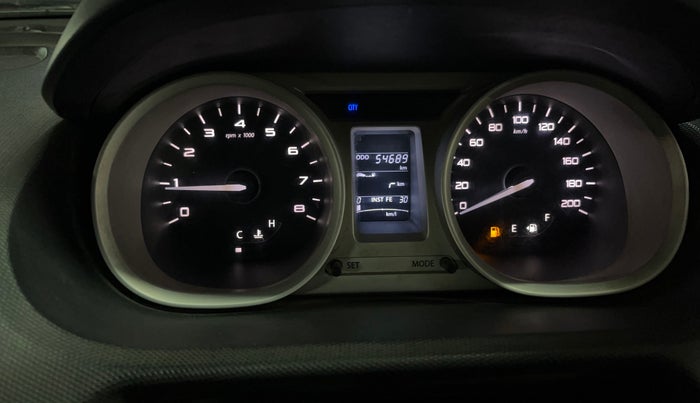 2017 Tata TIGOR XZ (O) PETROL, Petrol, Manual, 54,681 km, Odometer Image