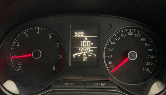 2014 Volkswagen Polo COMFORTLINE 1.2L PETROL, Petrol, Manual, 42,410 km, Odometer Image