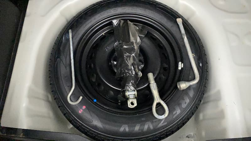 2019 Maruti Baleno DELTA PETROL 1.2, Petrol, Manual, 50,555 km, Spare Tyre