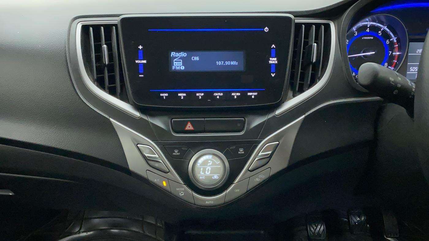 2019 Maruti Baleno DELTA PETROL 1.2, Petrol, Manual, 50,555 km, Air Conditioner