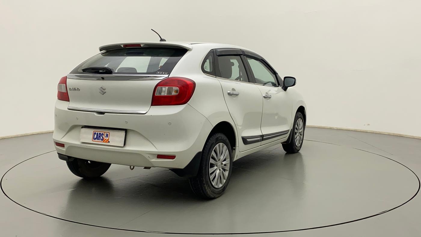 2019 Maruti Baleno DELTA PETROL 1.2, Petrol, Manual, 50,555 km, Right Back Diagonal