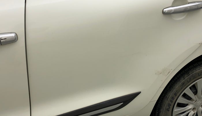 2019 Maruti Baleno DELTA PETROL 1.2, Petrol, Manual, 50,555 km, Rear left door - Slightly dented