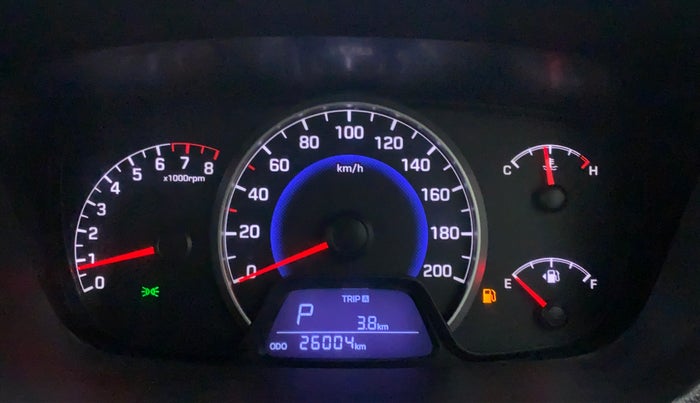 2016 Hyundai Grand i10 ASTA AT 1.2 KAPPA VTVT, Petrol, Automatic, 26,004 km, Odometer Image