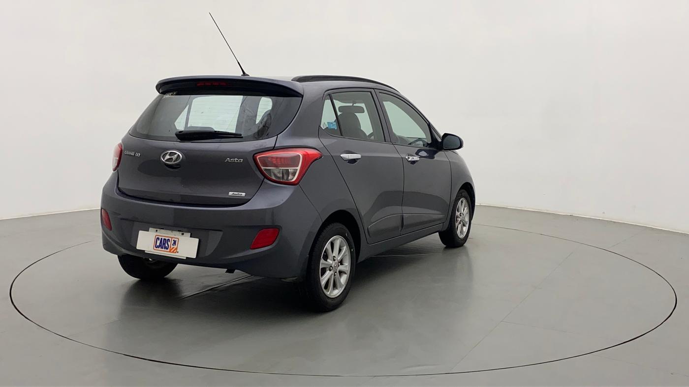 2016 Hyundai Grand i10 ASTA AT 1.2 KAPPA VTVT, Petrol, Automatic, 26,004 km, Right Back Diagonal