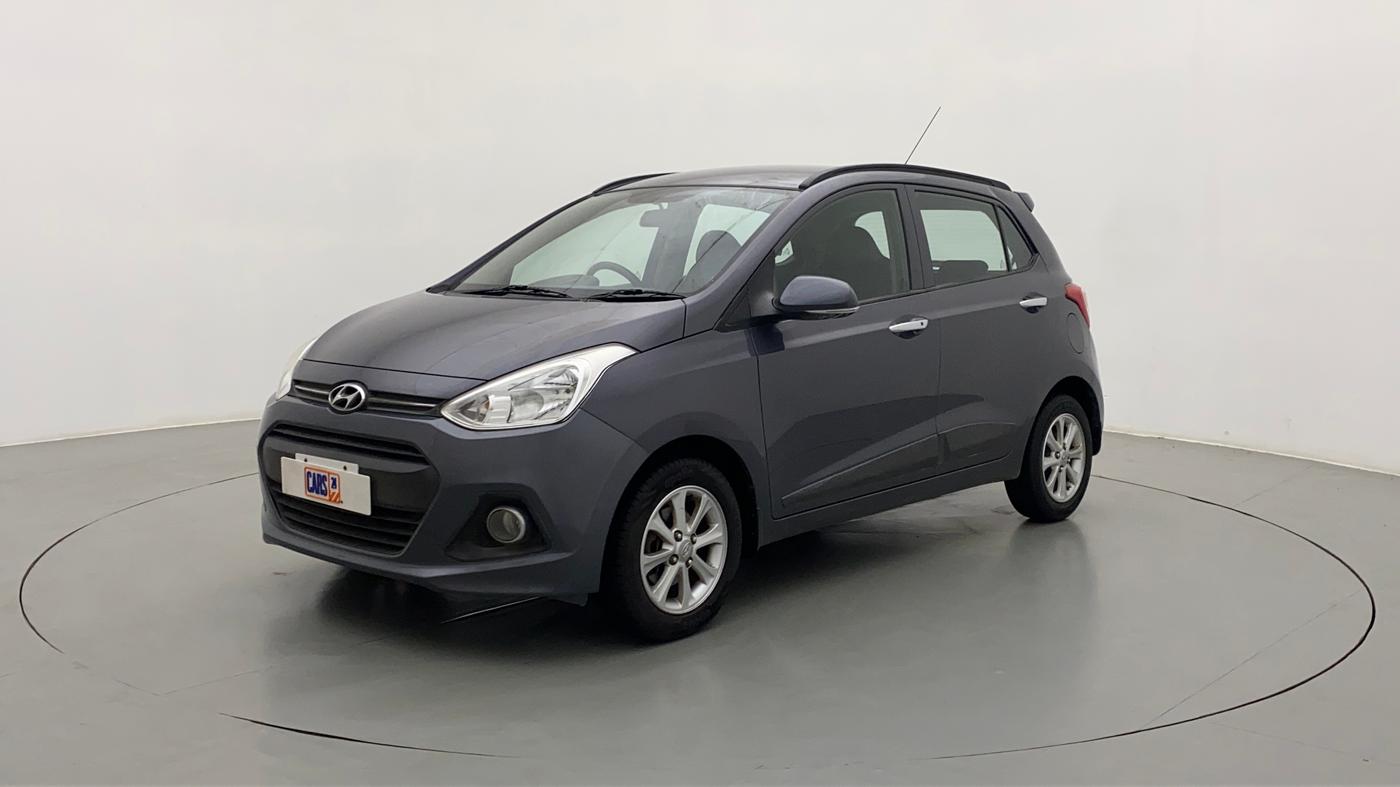 2016 Hyundai Grand i10 ASTA AT 1.2 KAPPA VTVT, Petrol, Automatic, 26,004 km, Left Front Diagonal