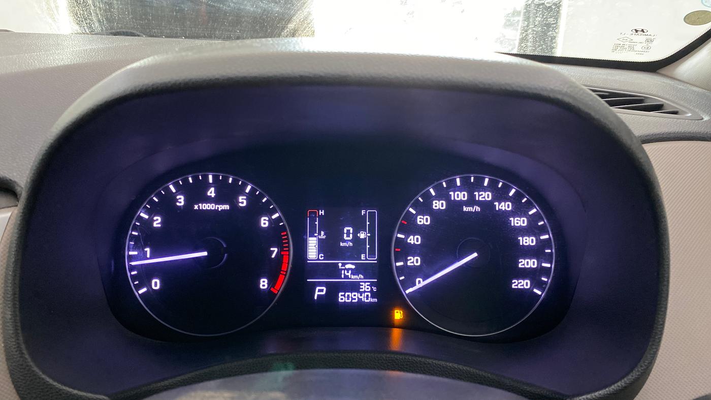 2018 Hyundai Creta SX PLUS AT 1.6 PETROL, Petrol, Automatic, 60,858 km, Odometer Image