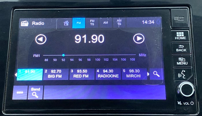 2019 Honda City VX MT PETROL, Petrol, Manual, 5,519 km, Infotainment System