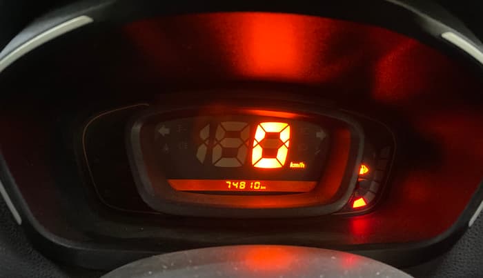 2019 Renault Kwid RXL, Petrol, Manual, 74,801 km, Odometer Image