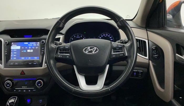 2018 Hyundai Creta SX AT 1.6 PETROL, Petrol, Automatic, 31,942 km, Steering Wheel Close Up