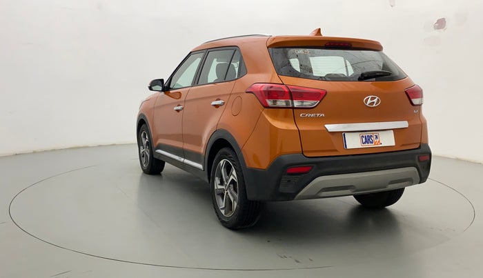2018 Hyundai Creta SX AT 1.6 PETROL, Petrol, Automatic, 31,942 km, Left Back Diagonal